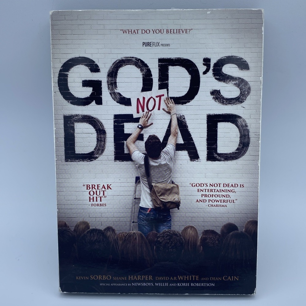 God's Not Dead (DVD, 2014) Kevin Sorbo Shane Harper‎ Region 1